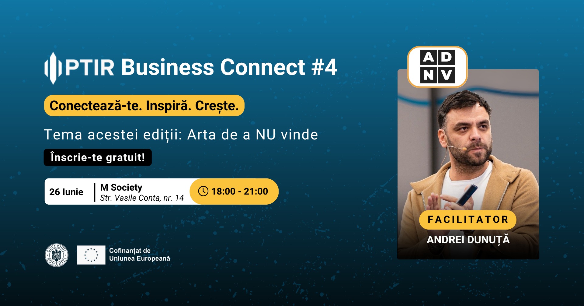 PTIR Business Connect ediția a 4-a - Arta de a NU vinde