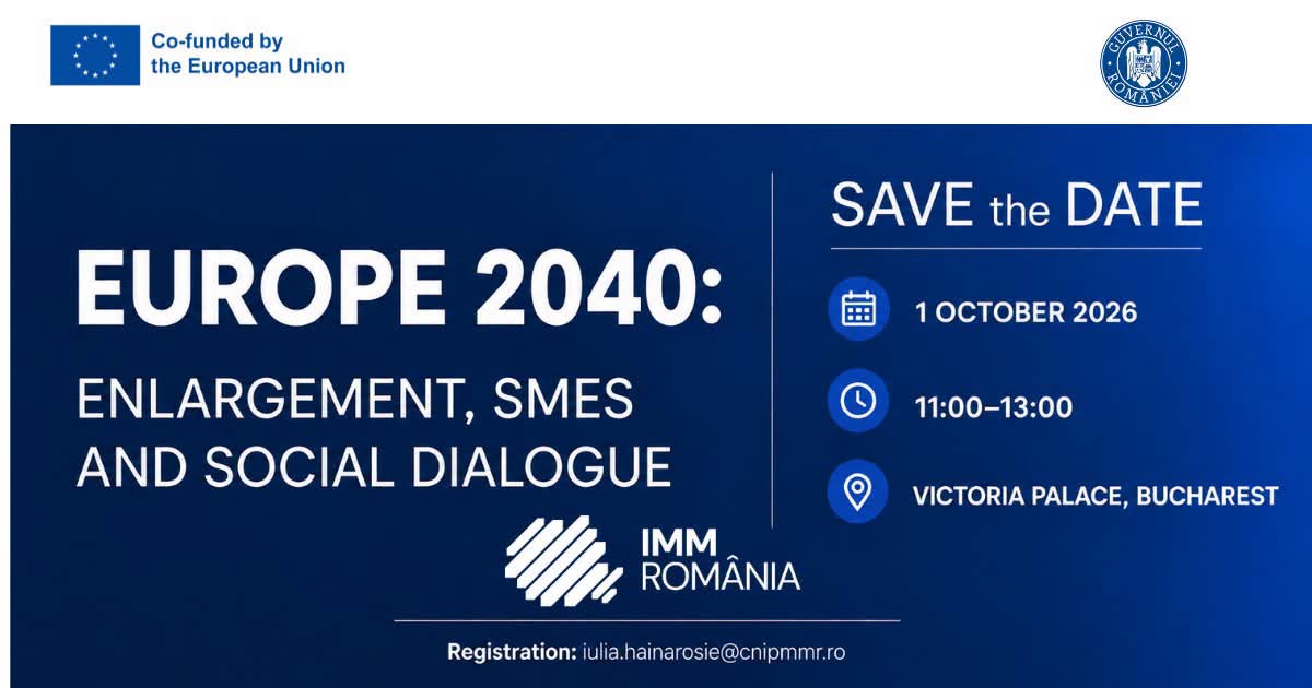 Europe 2040: Enlargement, SMEs and Social Dialogue